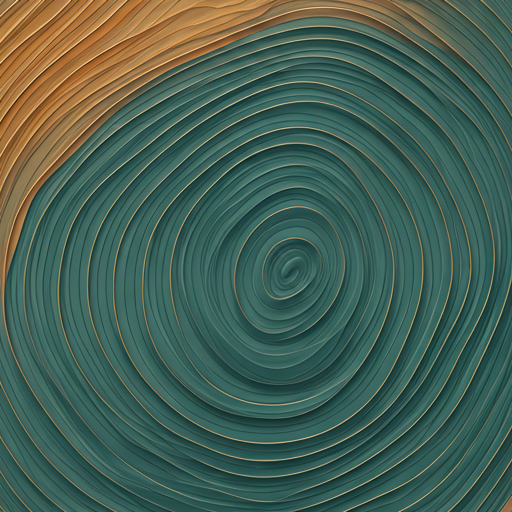 stylized topographical meteorological map